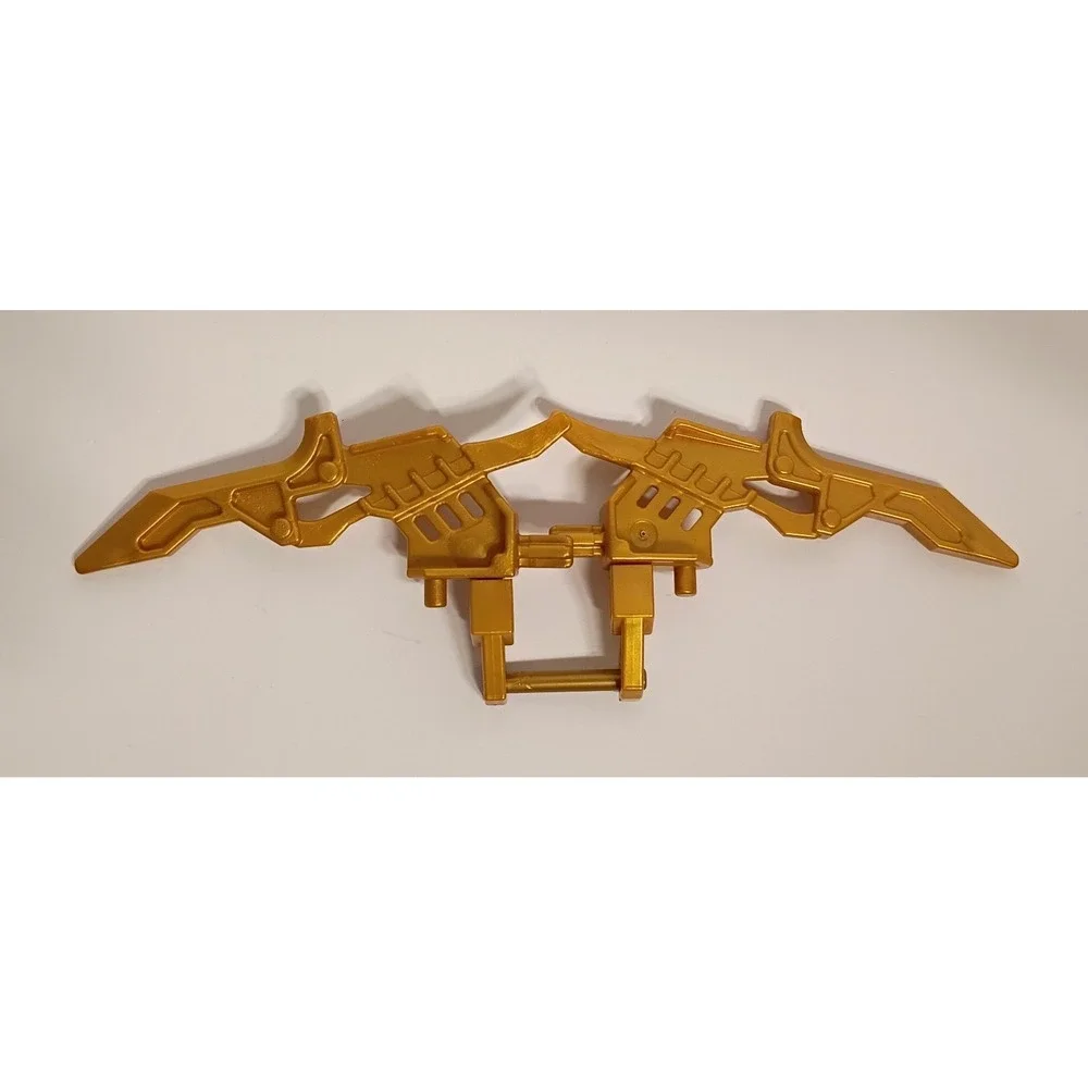 Lego Gold Hero Factory Weapon - Half Claw Part No 92217, 2 Pieces